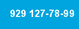 929 127-78-99